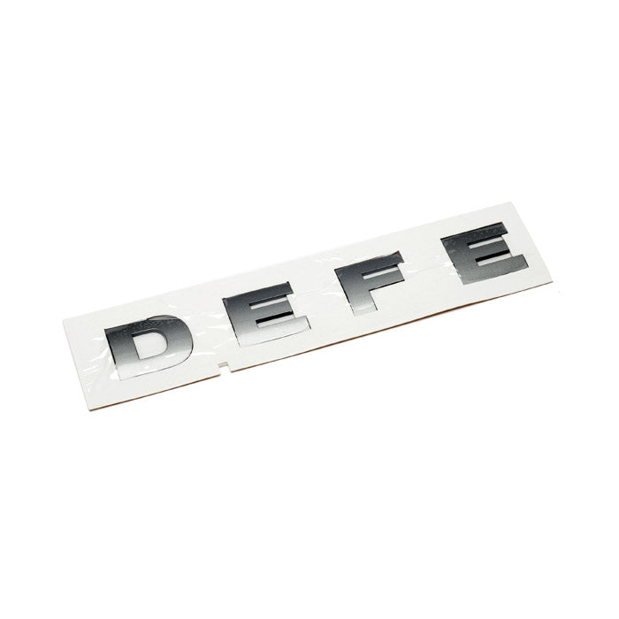 NAME PLATE - PLASTIC - Brunel - "DEFE"