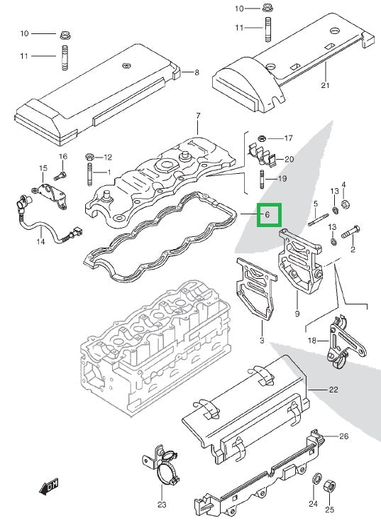 Gasket Rocker Cover