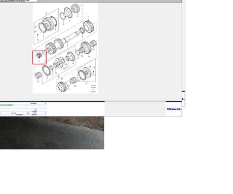 Needle Bearing Secondary Shaft Gearbox - GENINE LAND ROVER