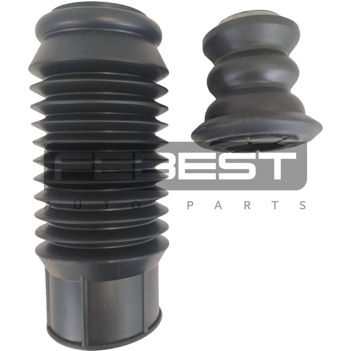 Universal boot with jounce bumper, shock absorber