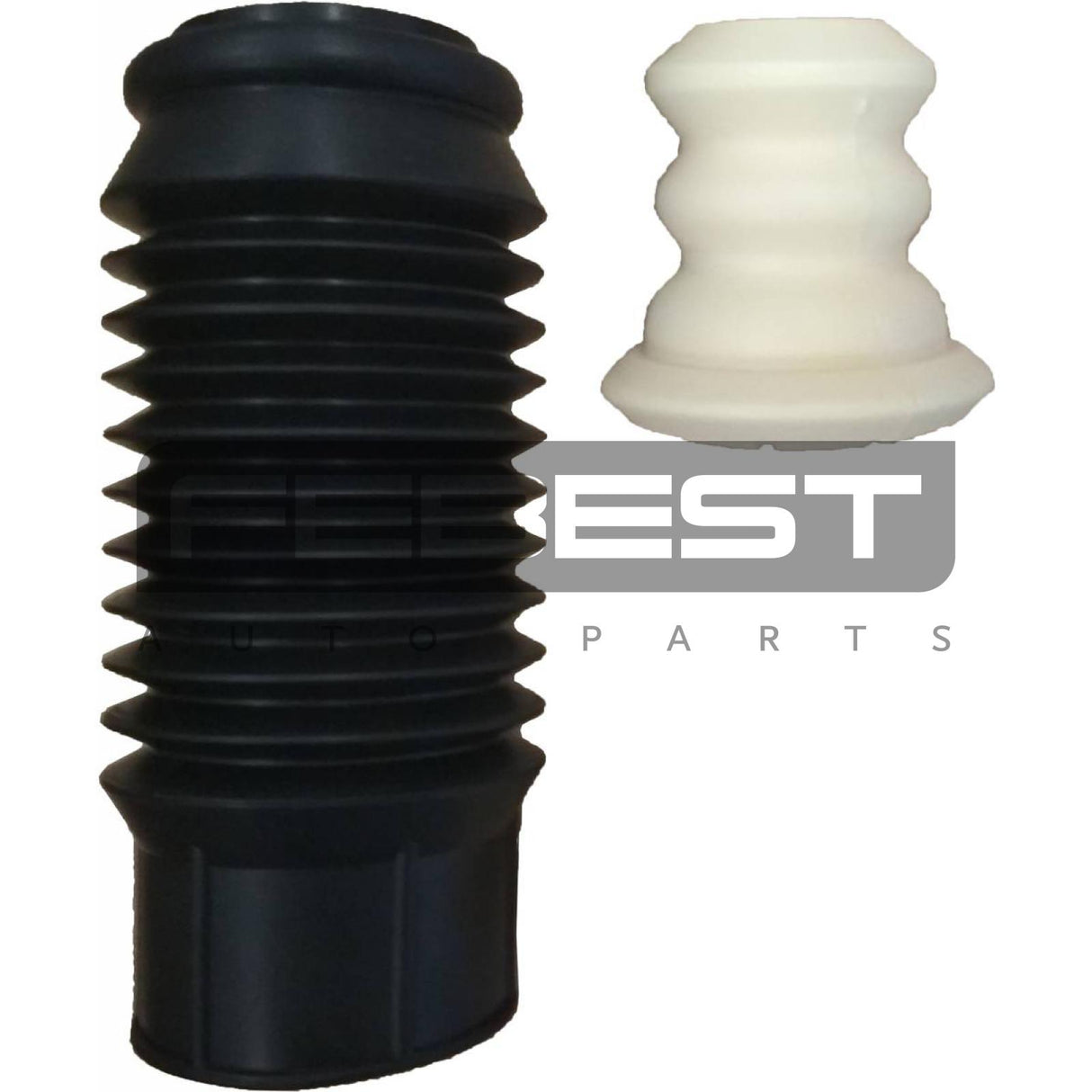 Universal boot with jounce bumper, shock absorber