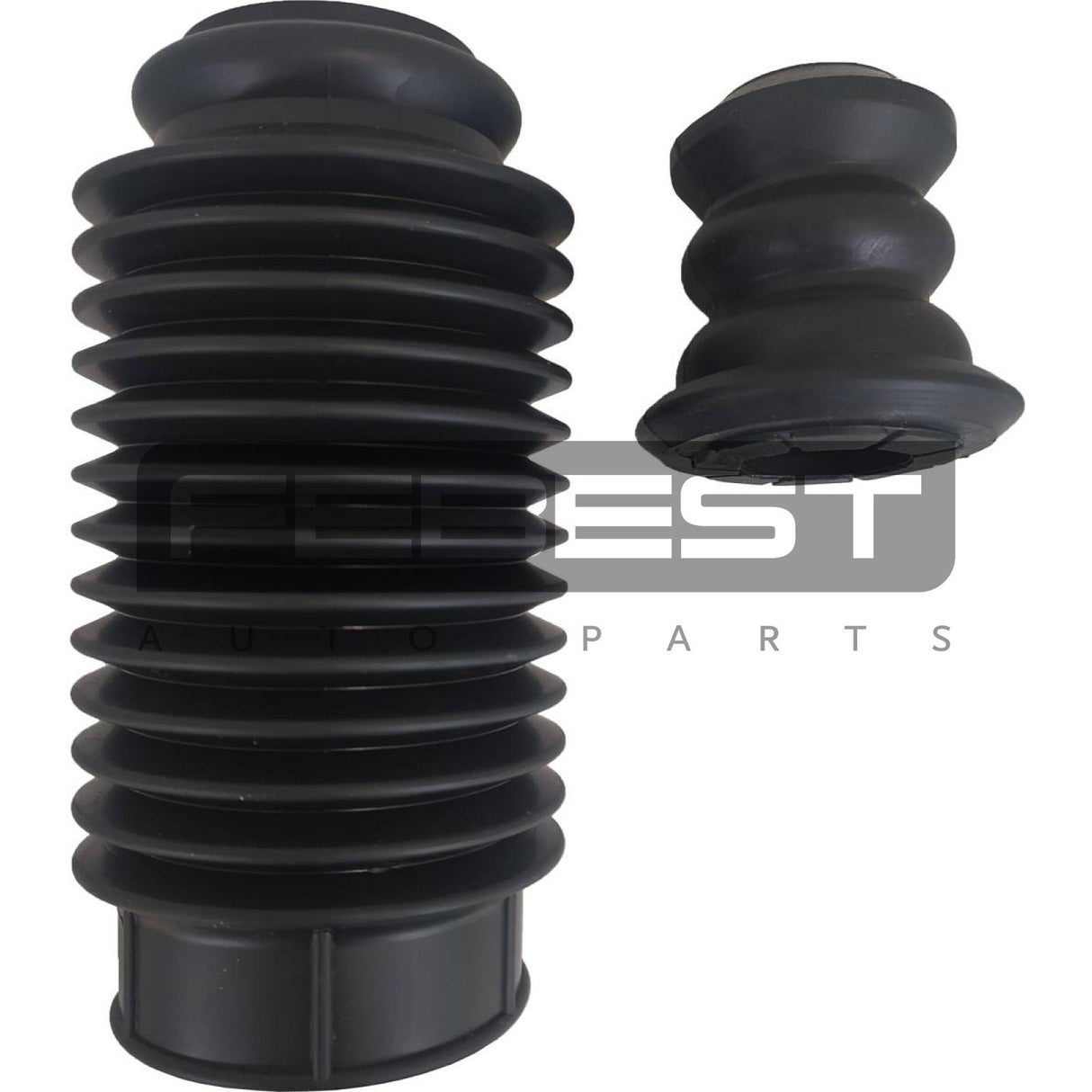 Universal boot with jounce bumper, shock absorber