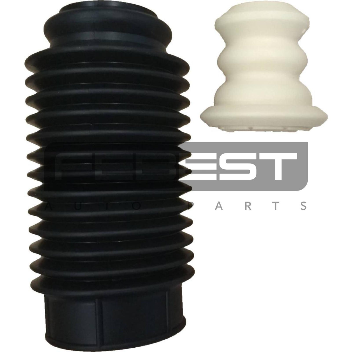 Universal boot with jounce bumper, shock absorber