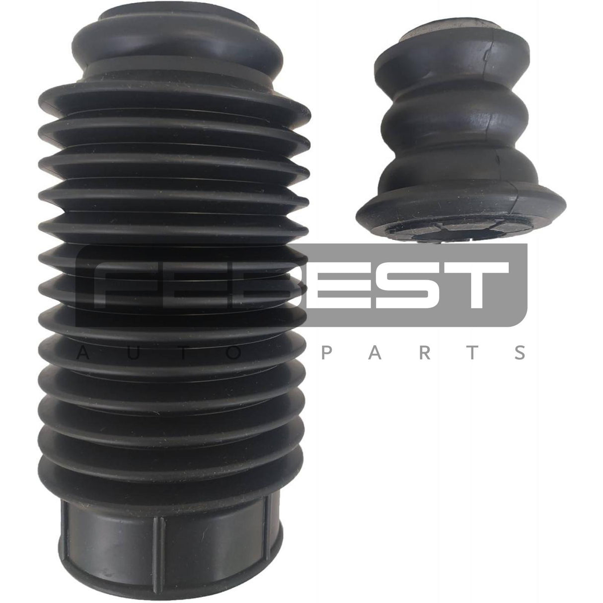 Universal boot with jounce bumper, shock absorber
