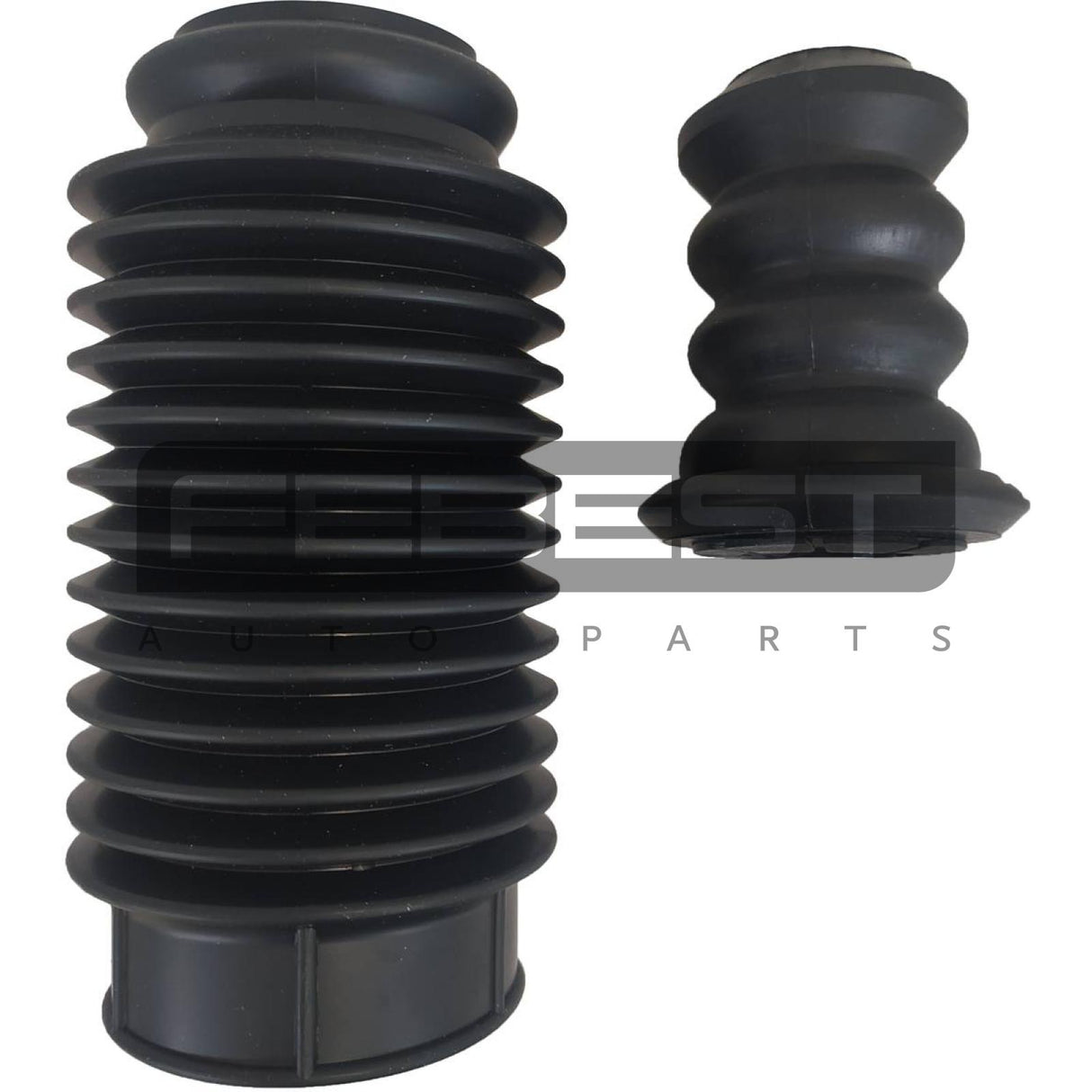 Universal boot with jounce bumper, shock absorber