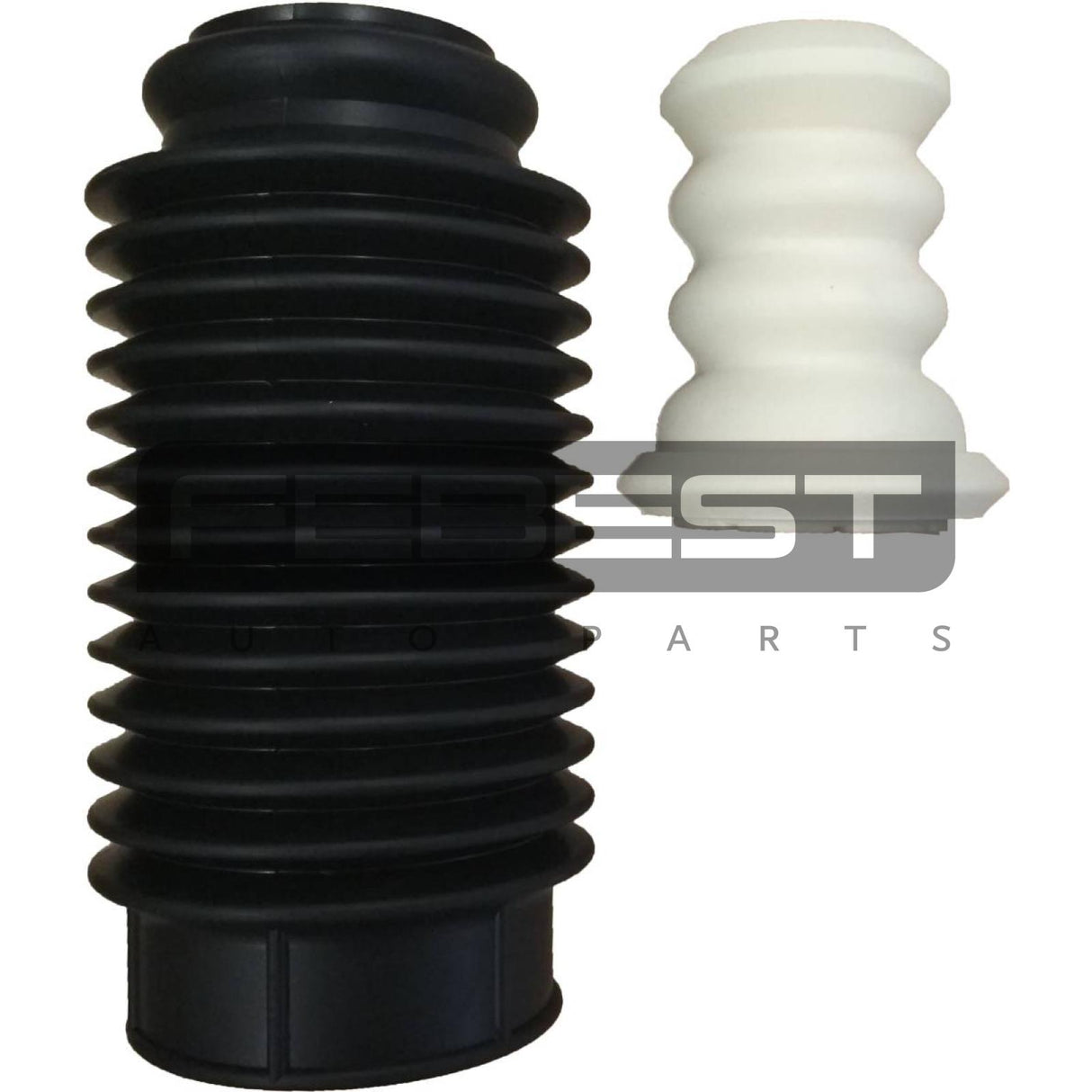 Universal boot with jounce bumper, shock absorber
