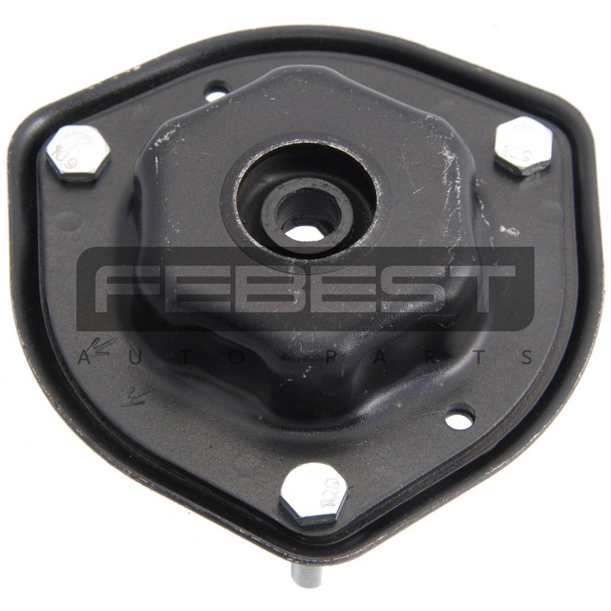 Front shock absorber mounting