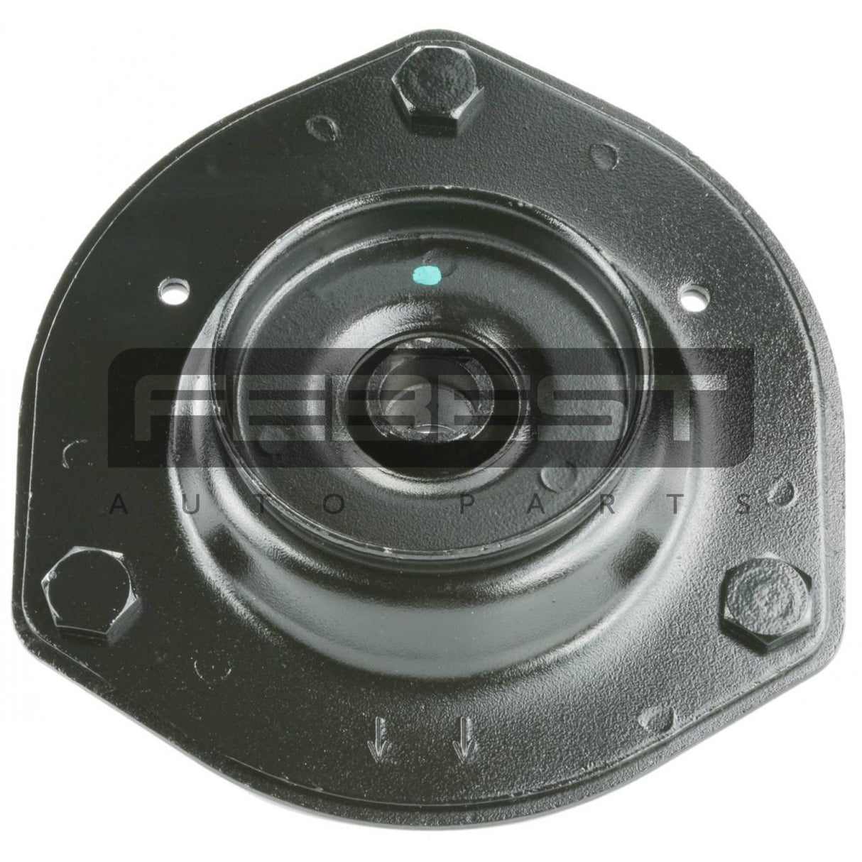 Front shock absorber mounting