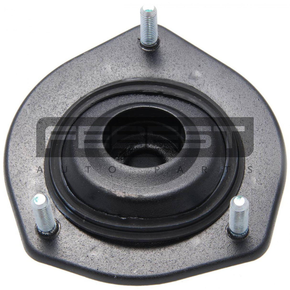 Rear shock absorber mounting left
