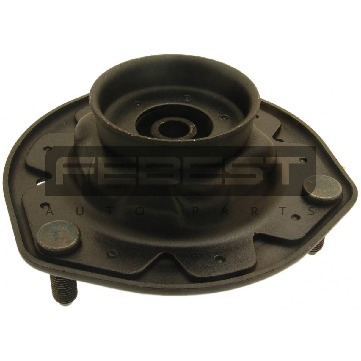 Front shock absorber mounting