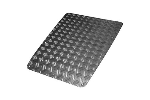 Bonnet Centre Chequer Plate Kit Black