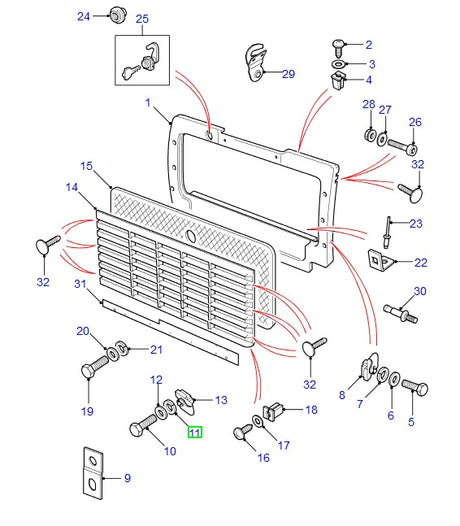 WASHER - SPRING (20 units)