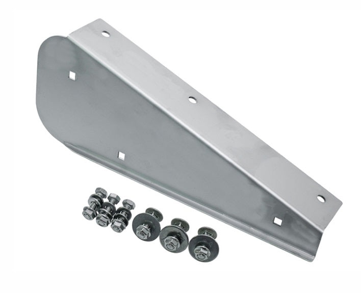 Mudflap Bracket - Rear - Left Hand - Stainless Steel