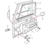 Filler Piece Rear Door Top