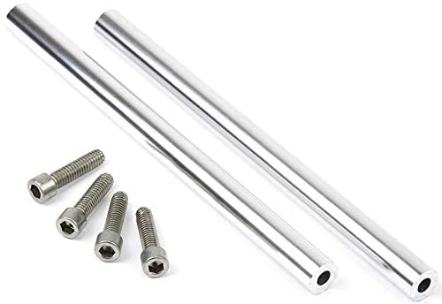 Pair of Chromed Aluminum Tie Rods 9.5XP - WARN