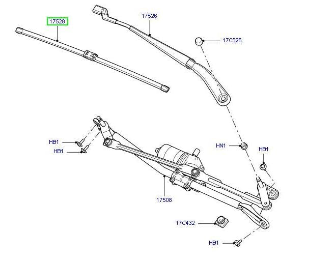 Wiper Blade LHD LH