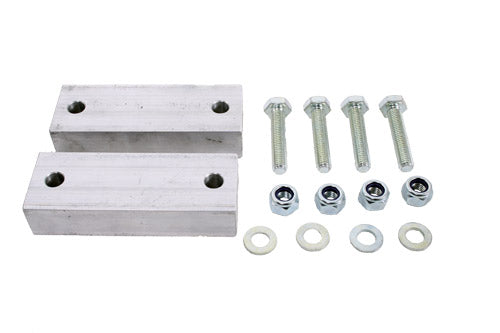 2-Hole Front and Rear Stabilizer Bar Supplement Kit. for vehicles with a suspension height of +5cm.