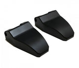 Aluminum Hinges Kit - for Bonnet - Black - EXMOOR TRIM