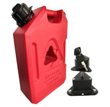 Drum with Locking Support - TERRA CAN - Color Red - 7.6L