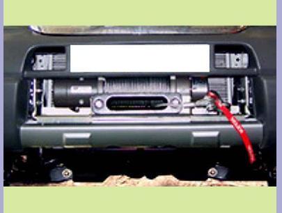 Discreet Winch Mount