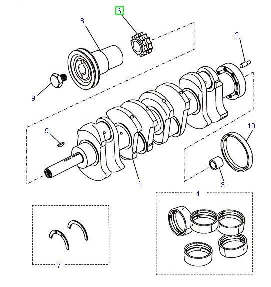 Sprocket Crankshaft