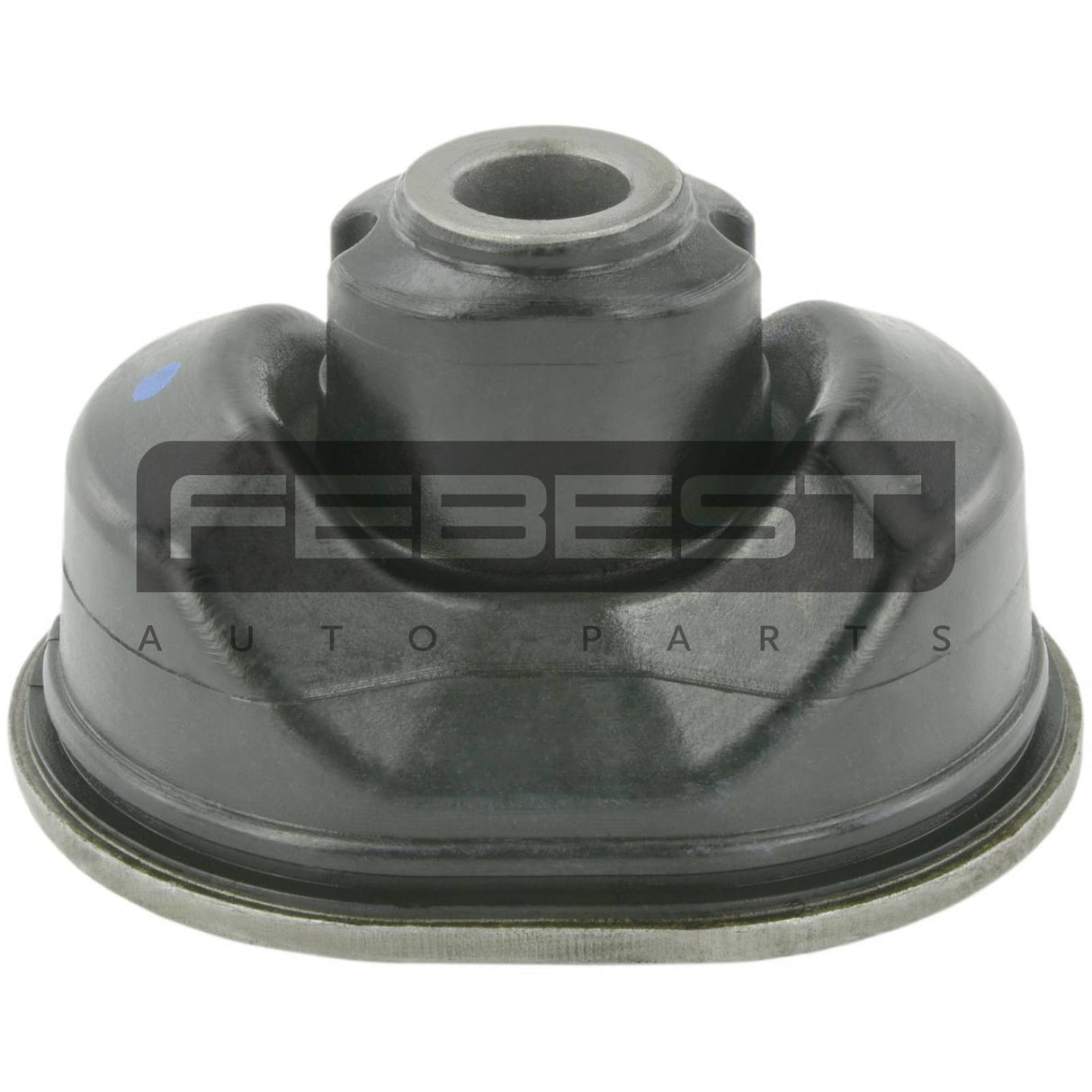 Rear shock absorber mounting