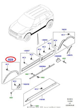 Wheel Arch Molding - Front Left - GENUINE LAND ROVER