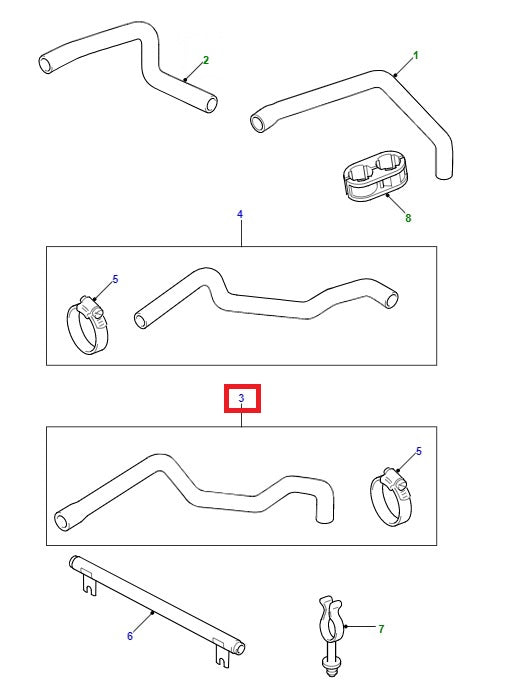 Heater Hose Inlet