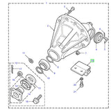 Bracket Track Rod Protectio