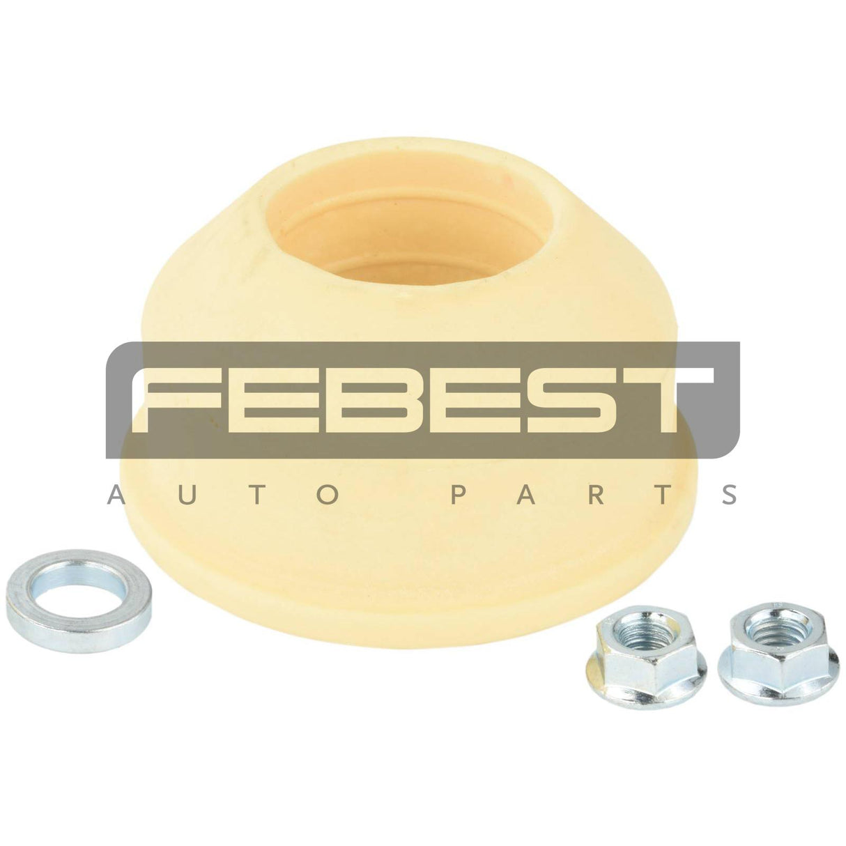 Front shock absorber jounce bumper