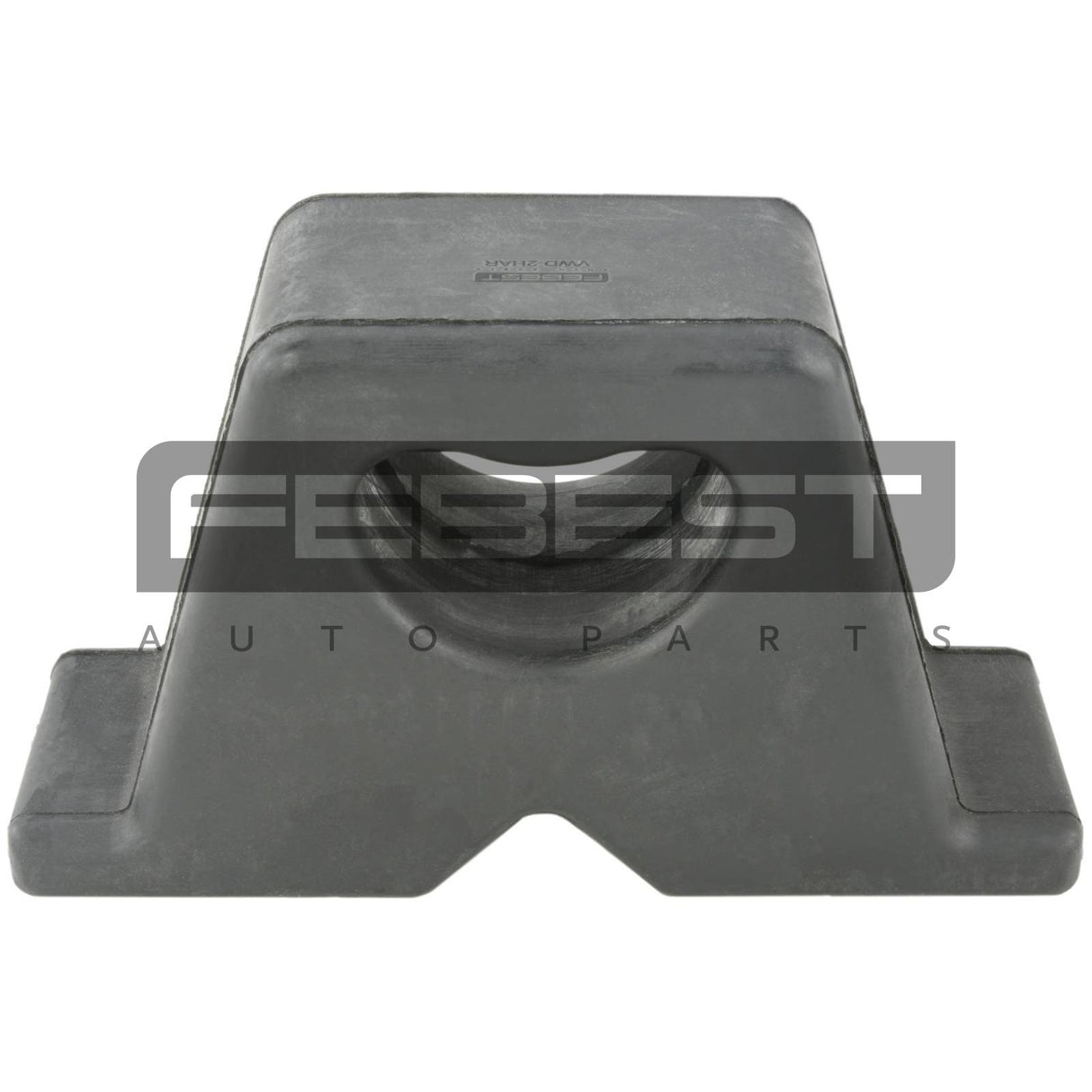 Rear leaf spring rubber buffer