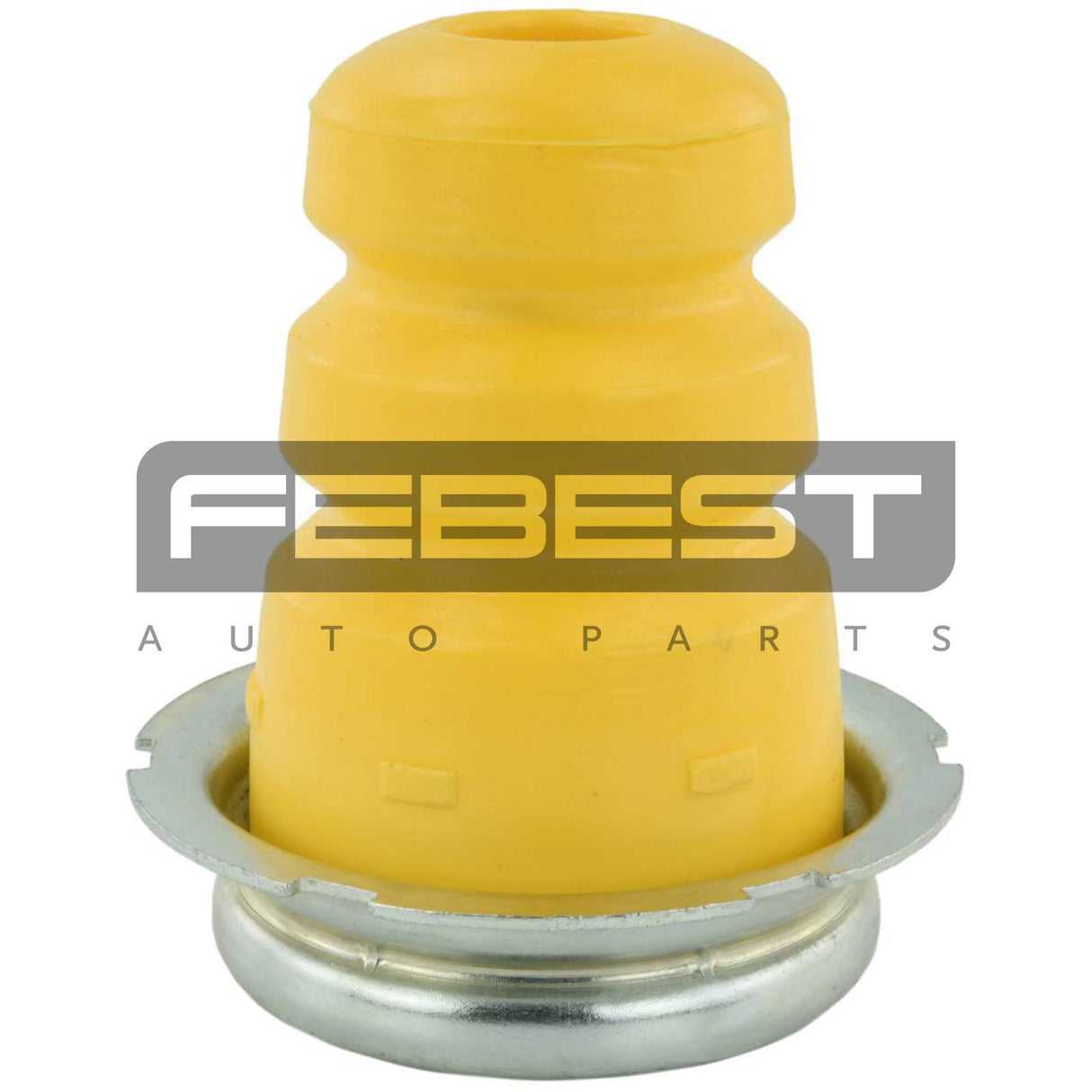 Rear leaf spring rubber buffer