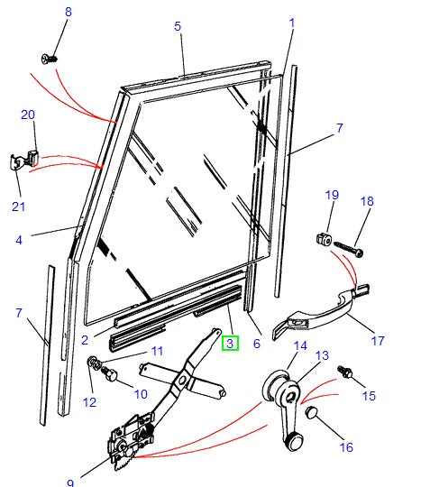 Window Channel Bottom