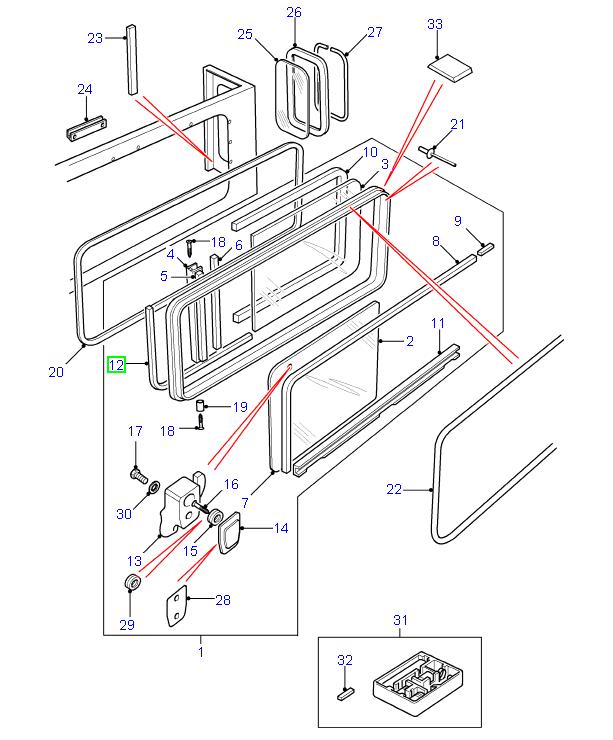 Strip - filler - qtr