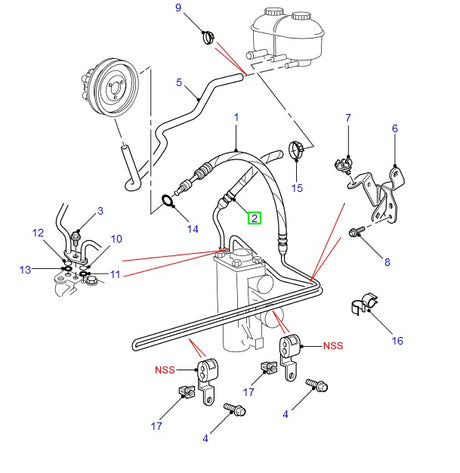 HOSE ASSY - Low Pressure