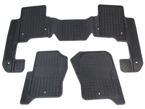Rubber Floor Mat Set - 1st and 2nd Row