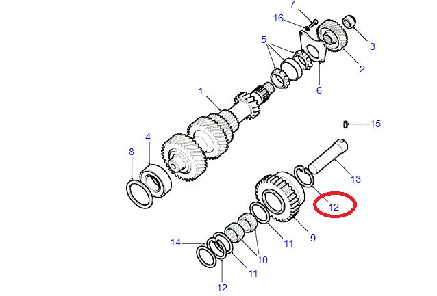 Anillo Elastico Seguridad LT85