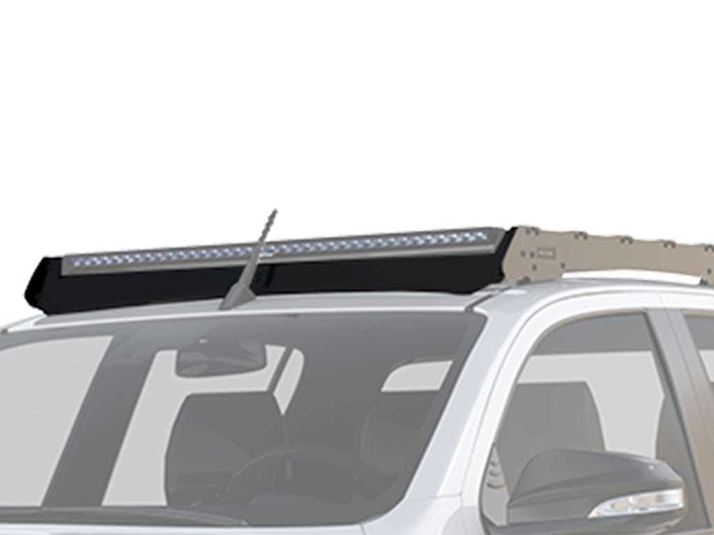 Toyota Hilux H48 DC (2015-Current) Slimsport Rack 40in Light Bar Wind Fairing