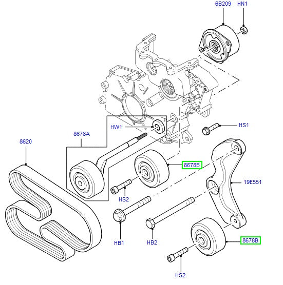 Drive Belt Idler