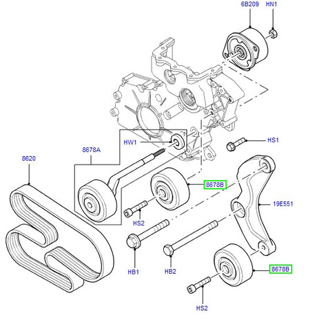 Drive Belt Idler