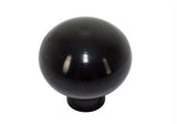 Ventilation Grille Knob  aluminium - Black