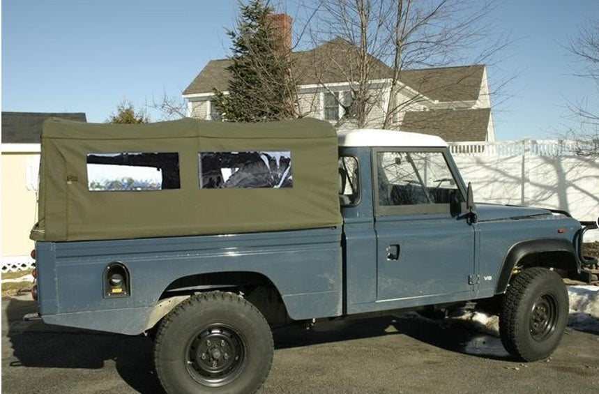 110" high capacity hood sand canvas (wsw)