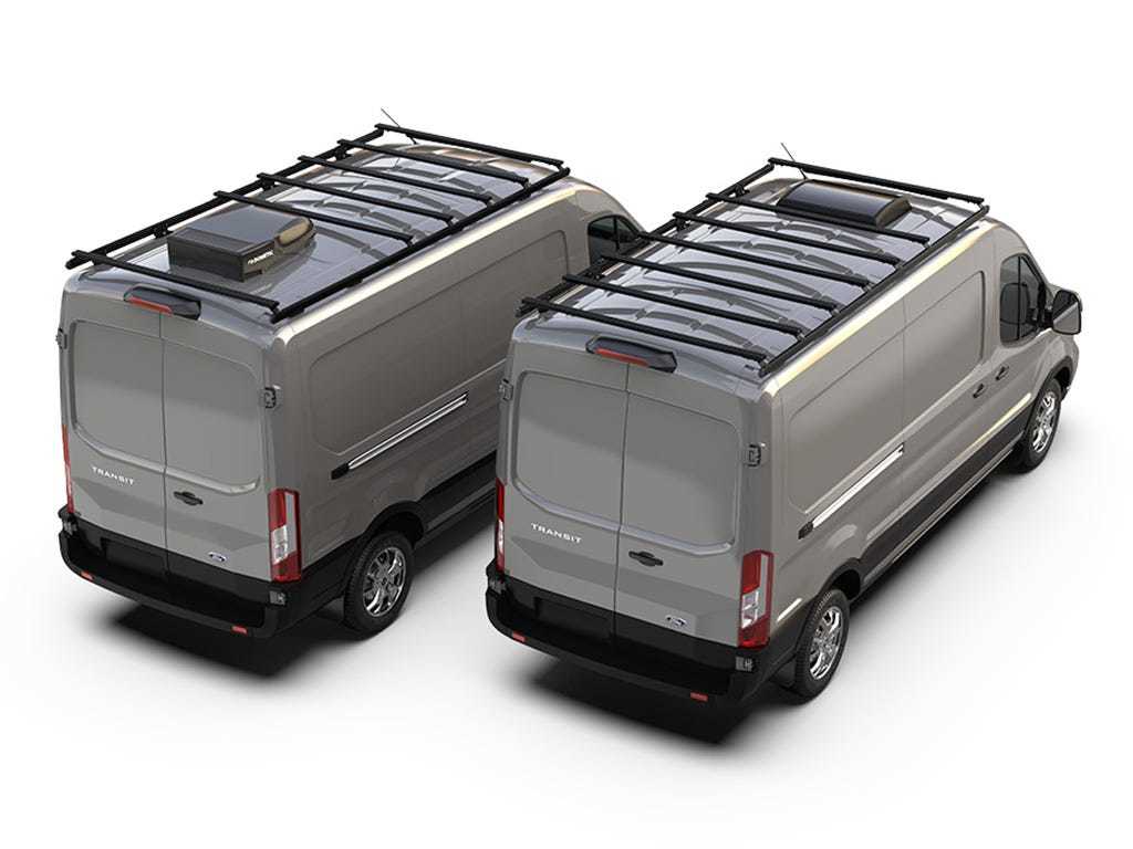 Ford Transit (L3H2/148in WB/Medium Roof) (2013-Current) Slimpro Van Rack Kit