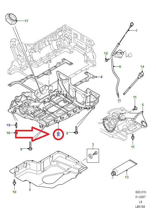 Stiffener Cylinder Block