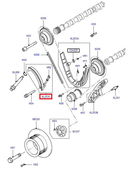Tensioning Lever - Timing Chain