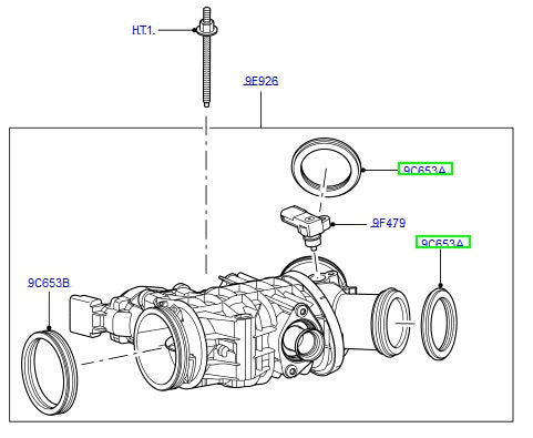 Rear Retainer - EUROSPARE