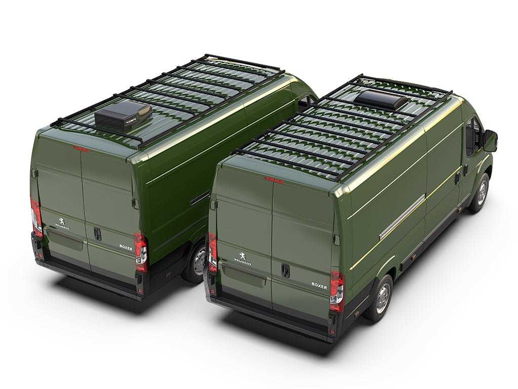 Peugeot Boxer (L4H2/159in WB/High Roof) (2014-Current) Slimpro Roof Rack Kit