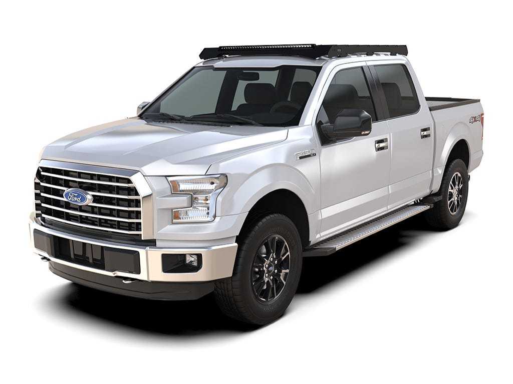 Ford F-150 Super Crew (2015-2020) Slimsport Roof Rack Kit / Light Bar Ready