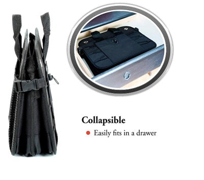 Folding Storage Organizer - Black Color - AG PARTS