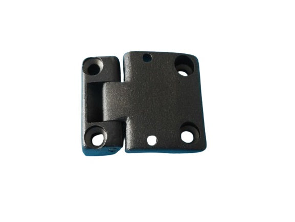 Door Hinge - Front Door - Upper Right Side - Black - EUROSPARE